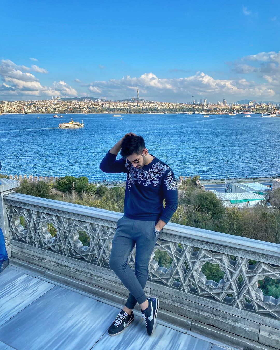 Aiman Khan and Muneeb Butt in Turkey - Day 2
