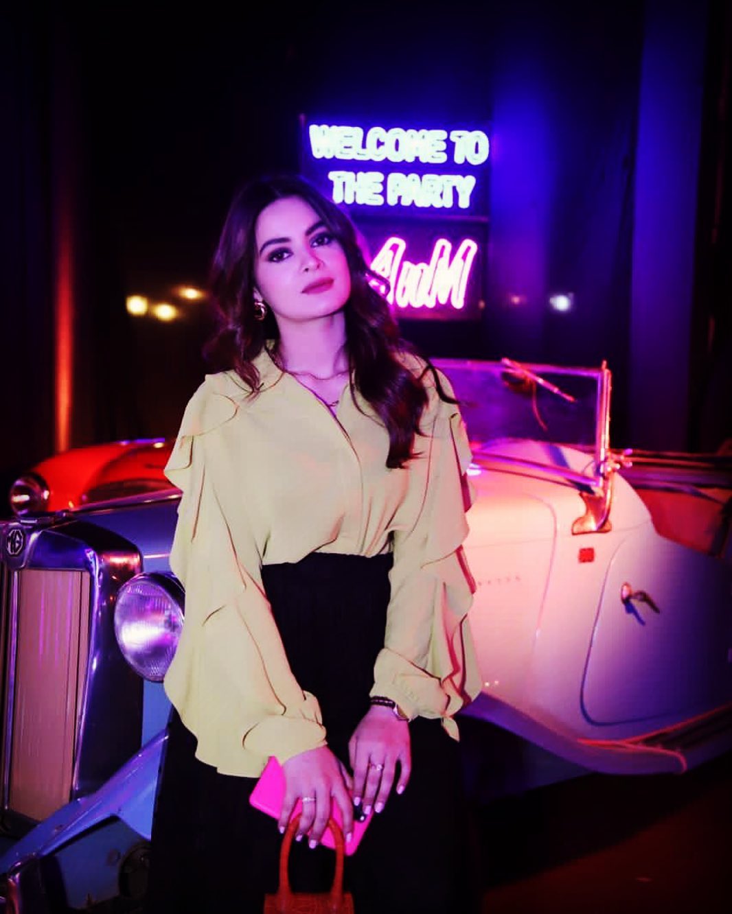 Aiman Khan and Minal Khan Birthday Party