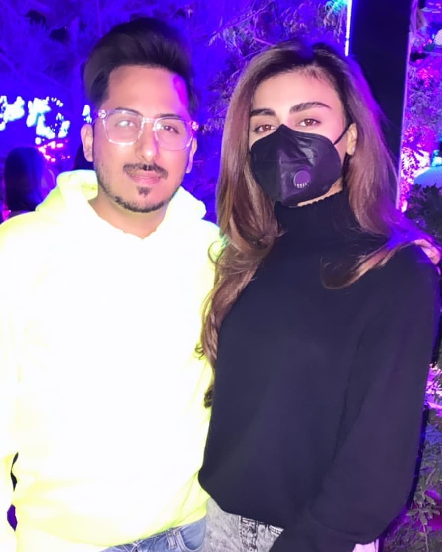 Aiman Khan and Minal Khan Birthday Party