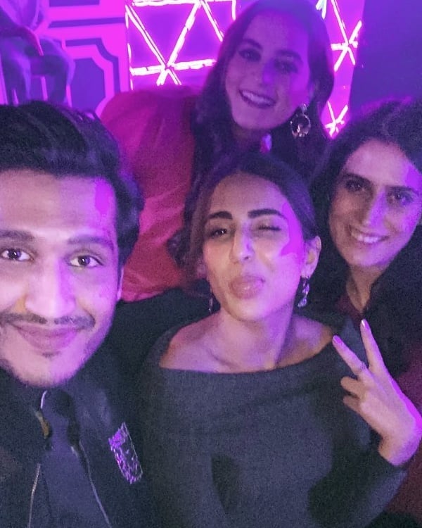 Aiman Khan and Minal Khan Birthday Party