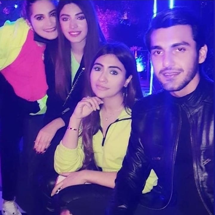 Aiman Khan and Minal Khan Birthday Party