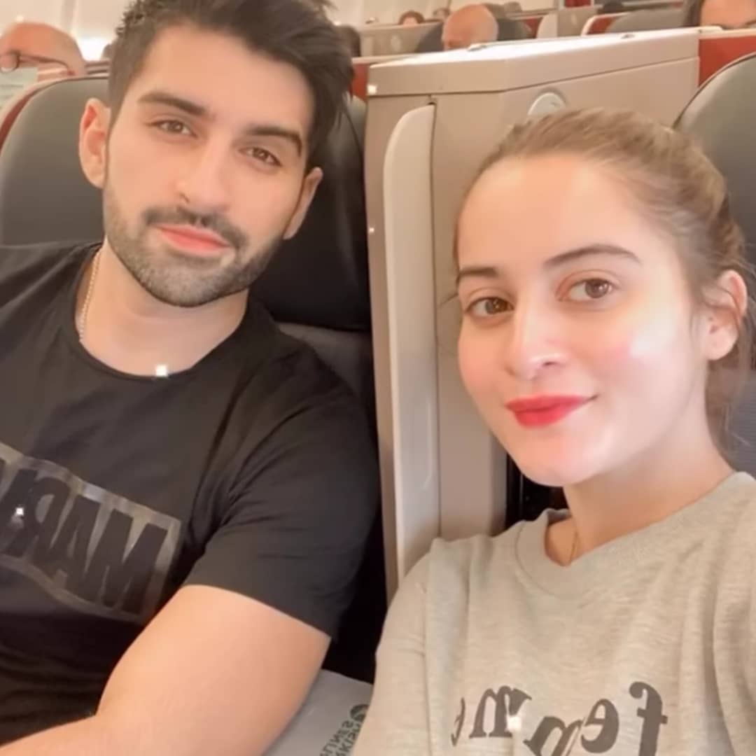 Aiman Khan and Muneeb Butt Enjoying Holidays in Turkey - Day 1