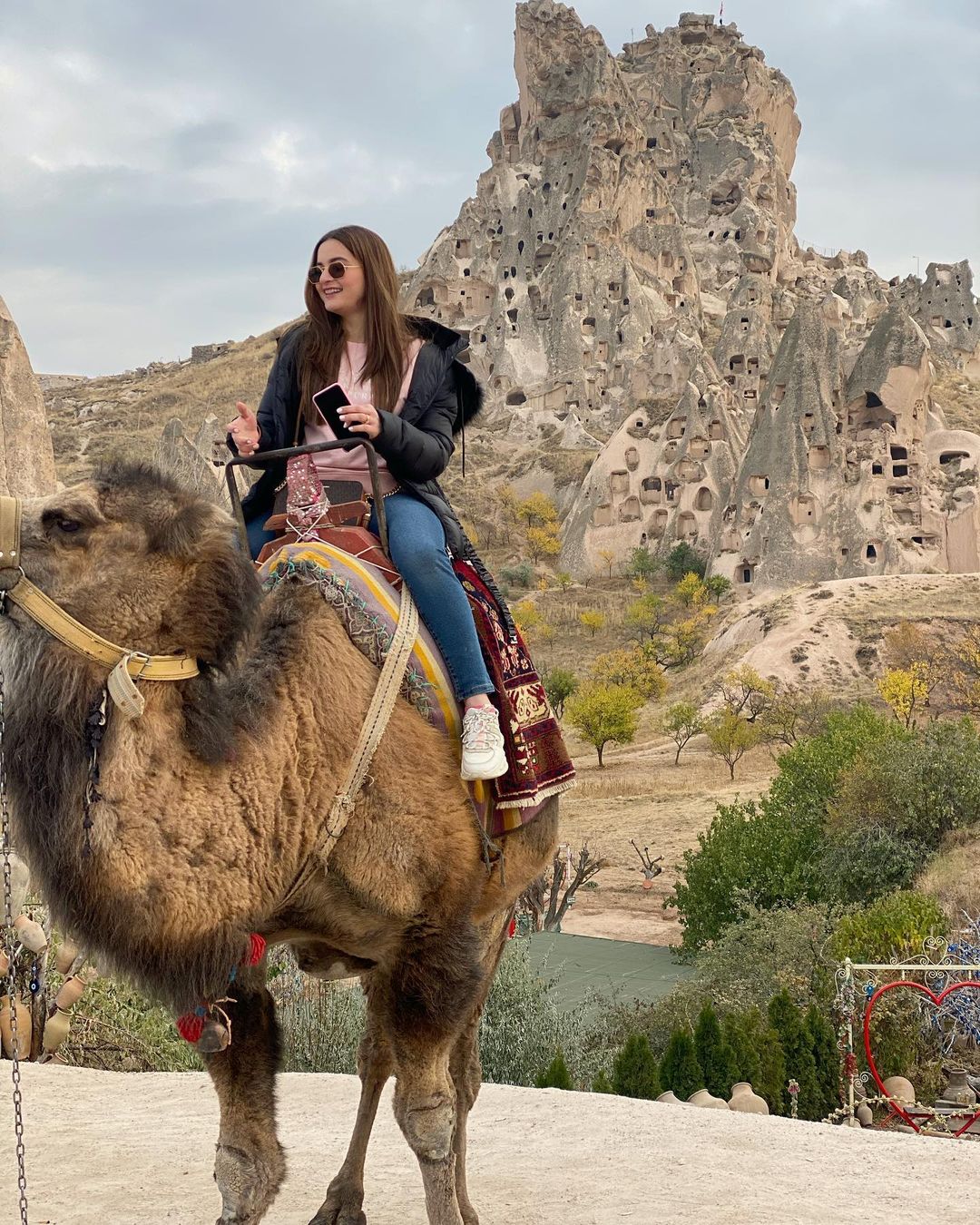 Aiman Khan and Muneeb Butt in Capadokia Turkey