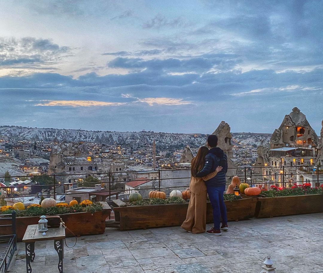 Aiman Khan and Muneeb Butt in Capadokia Turkey