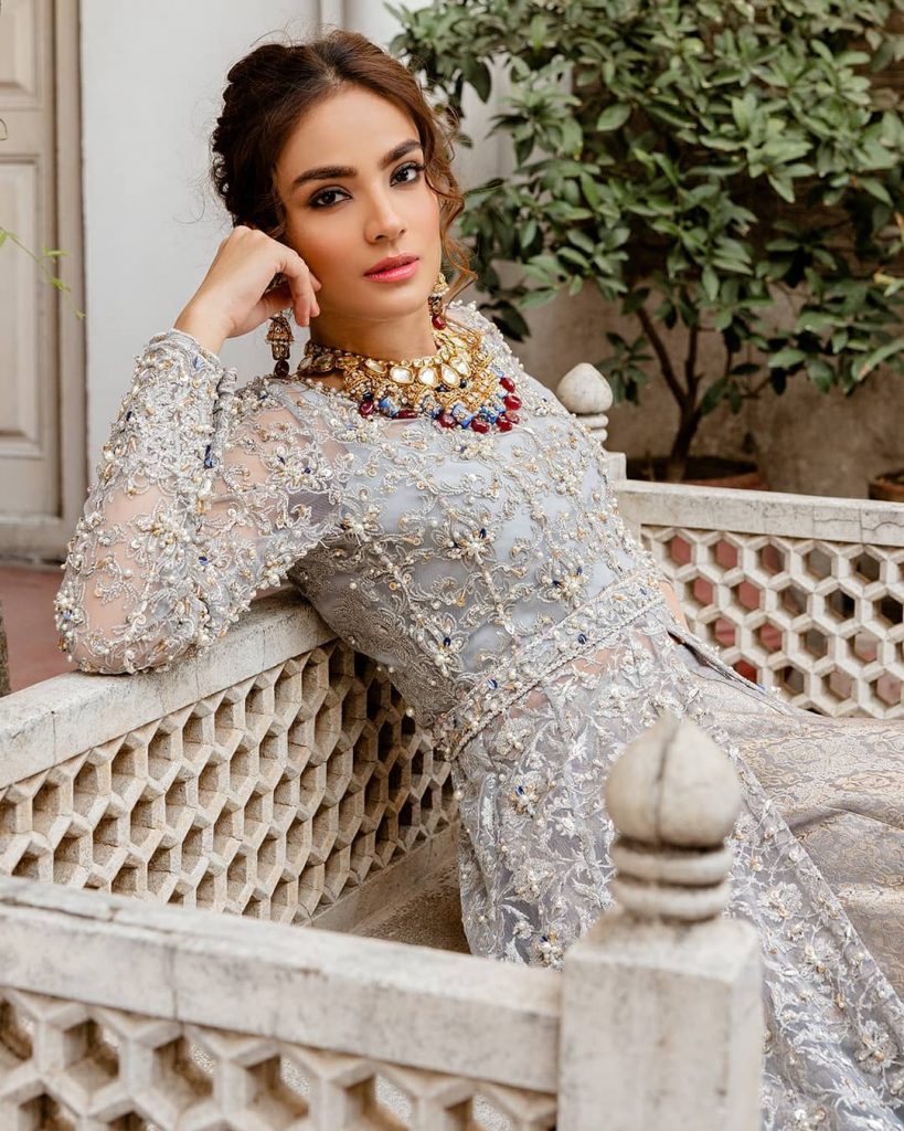 Alyzeh Gabol Stuns In Festive Collection By Kanwal Malik