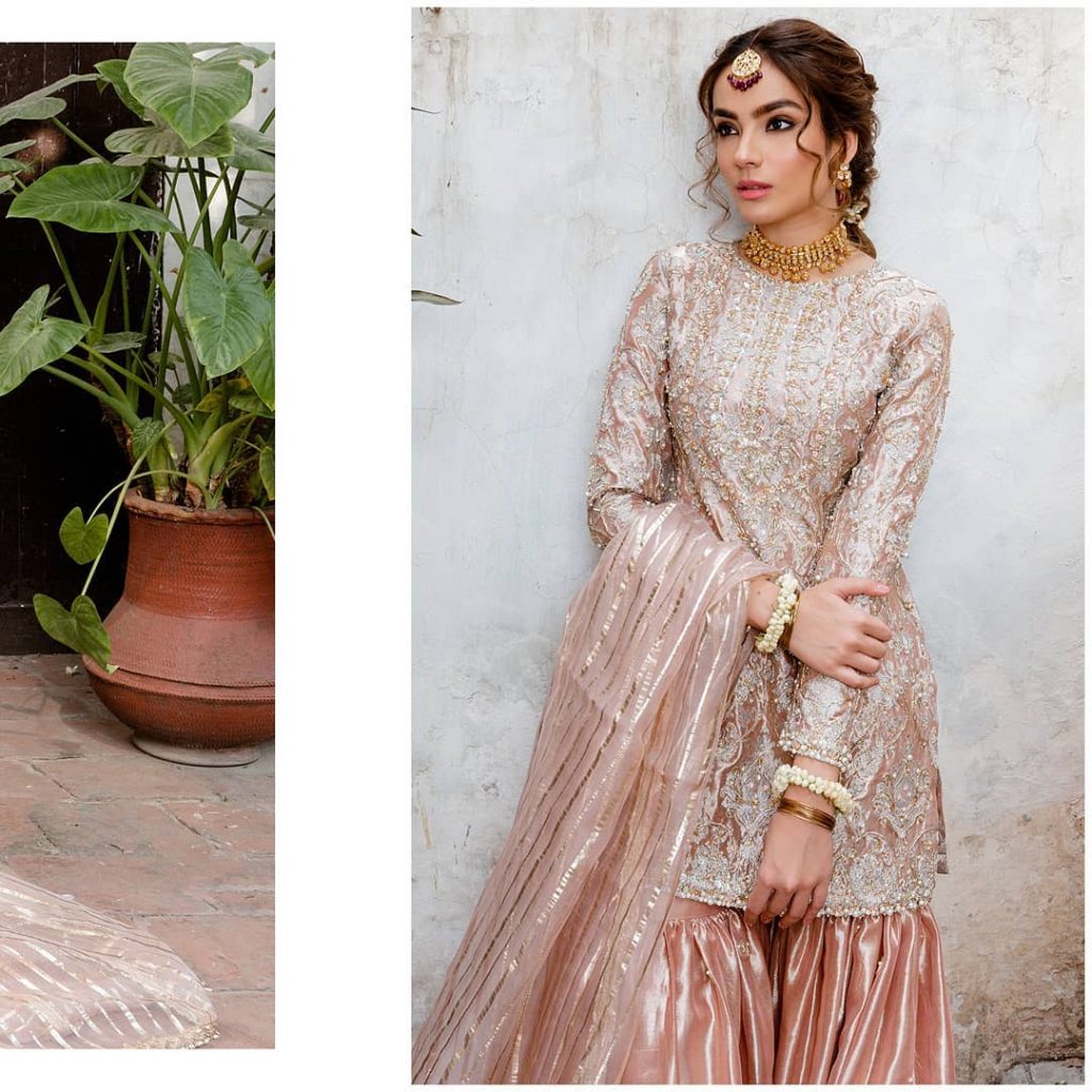 Alyzeh Gabol Stuns In Festive Collection By Kanwal Malik