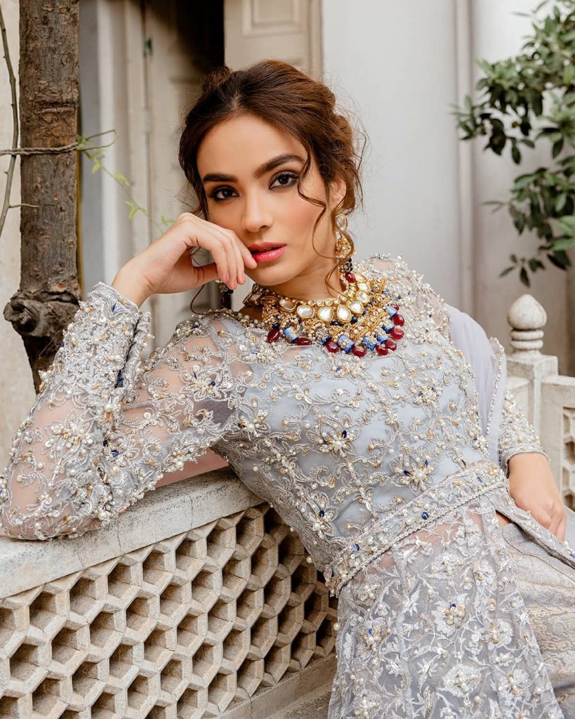 Alyzeh Gabol Stuns In Festive Collection By Kanwal Malik