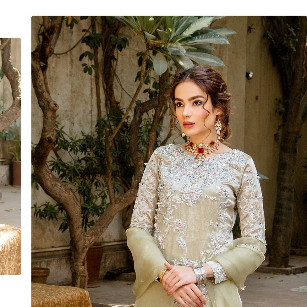 Alyzeh Gabol Stuns In Festive Collection By Kanwal Malik