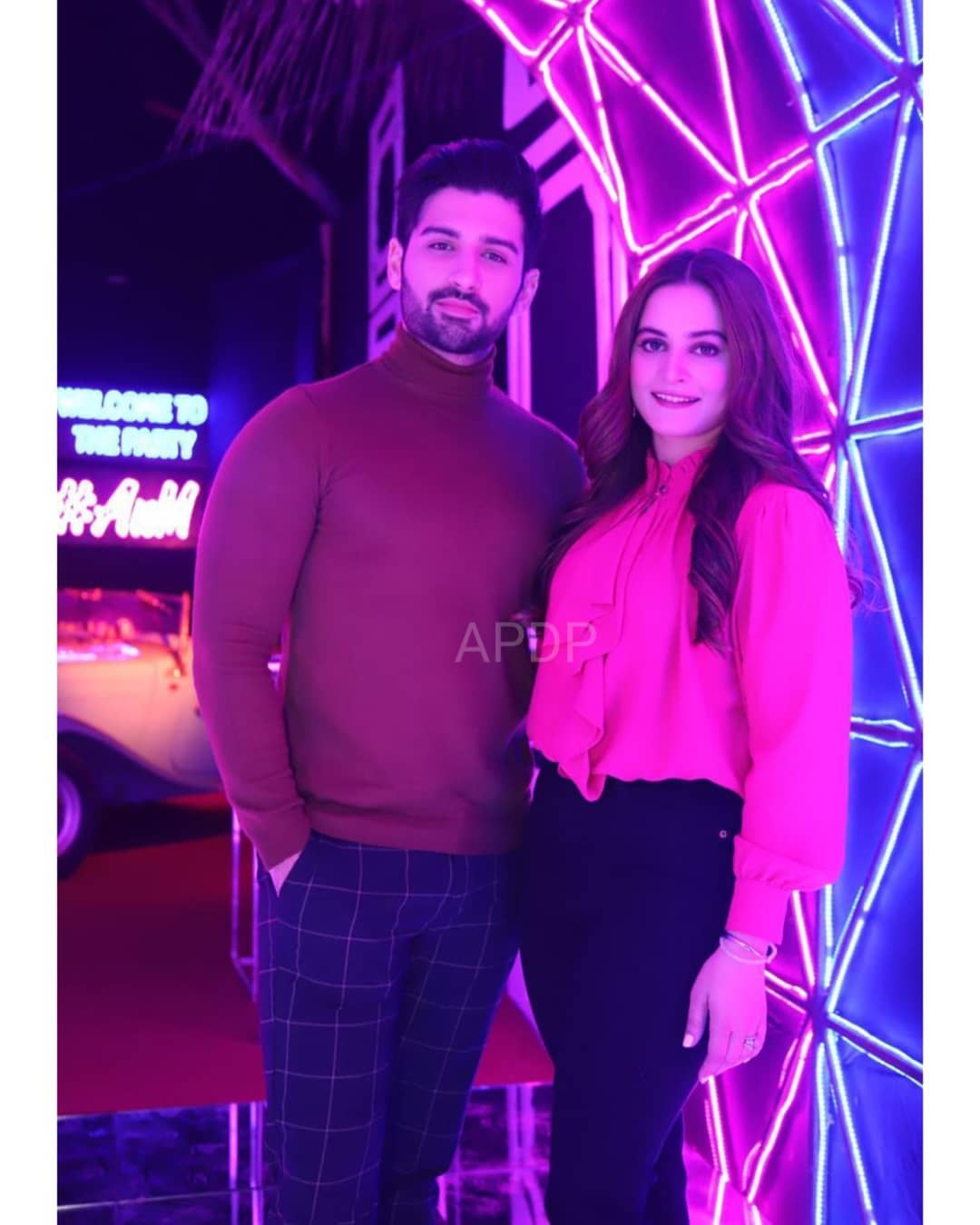 Aiman Khan and Minal Khan Birthday Party