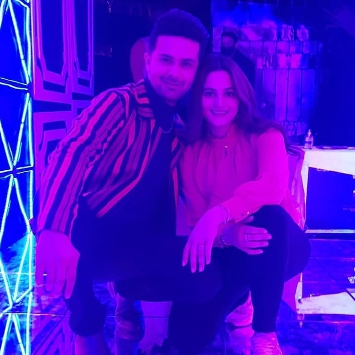 Aiman Khan and Minal Khan Birthday Party