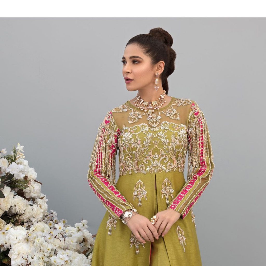 Ayesha Omar Featured In Raveena Collection By Kanwal Malik