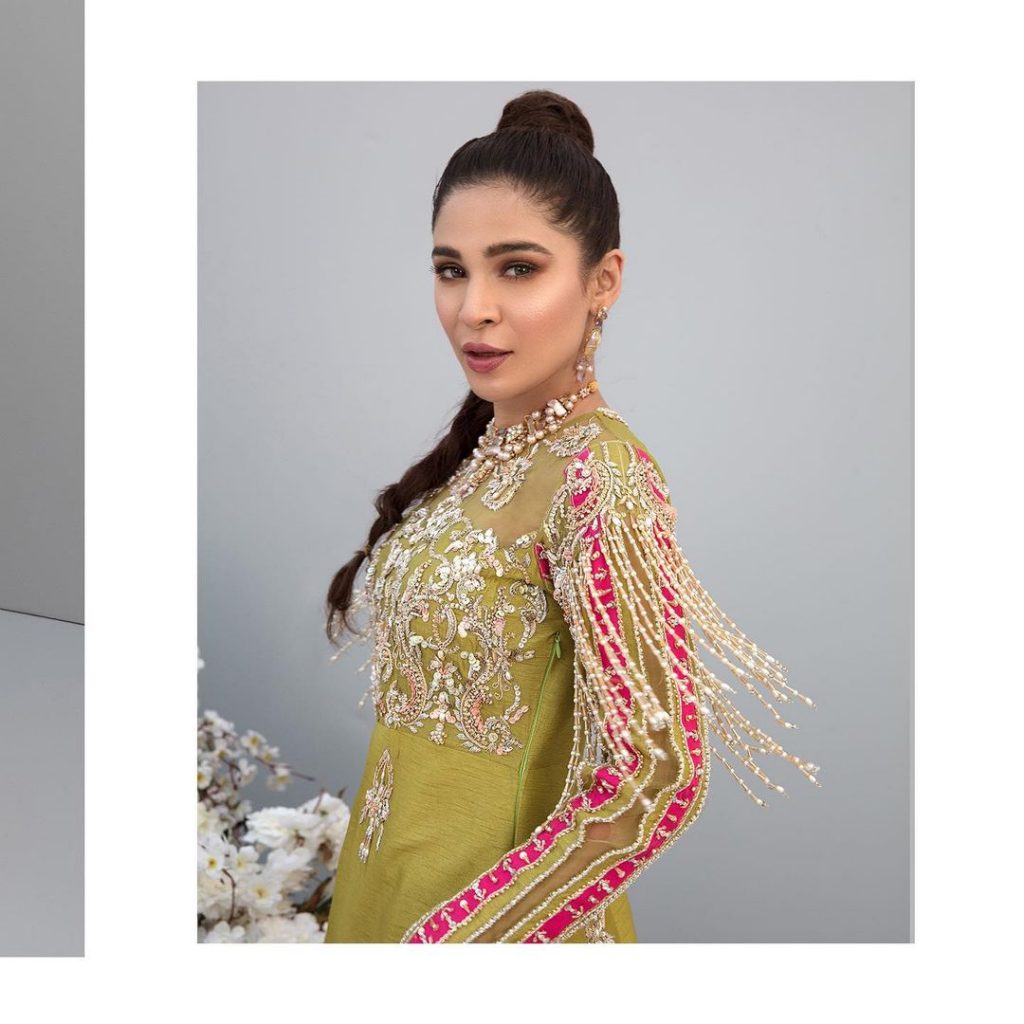 Ayesha Omar Featured In Raveena Collection By Kanwal Malik