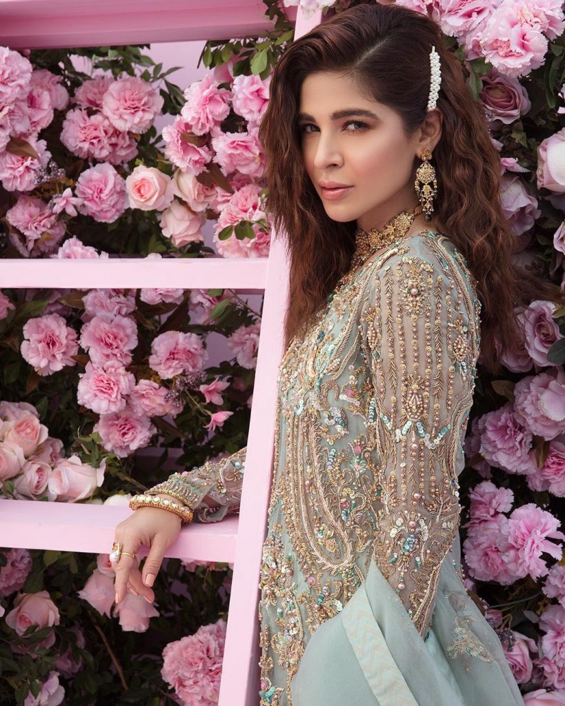 Ayesha Omar Featured In Raveena Collection By Kanwal Malik