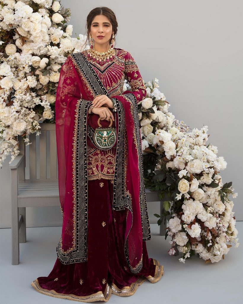 Ayesha Omar Featured In Raveena Collection By Kanwal Malik