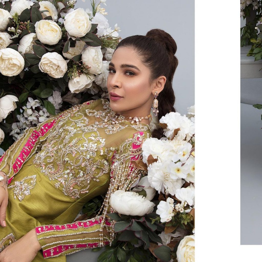 Ayesha Omar Featured In Raveena Collection By Kanwal Malik