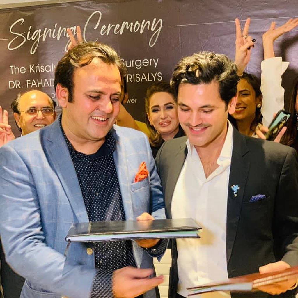Signing Ceremony of Fahad Mirza with Krisalys - Beautiful Pictures