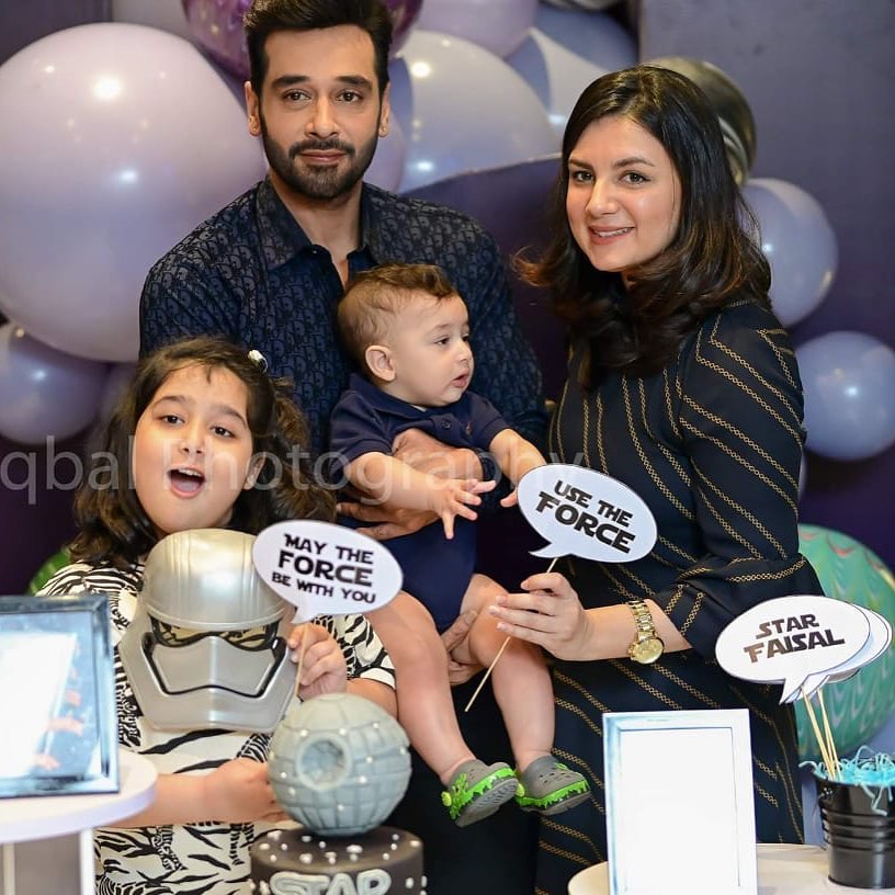 Faysal Qureshi Celebrates 1st Birthday Of His Son