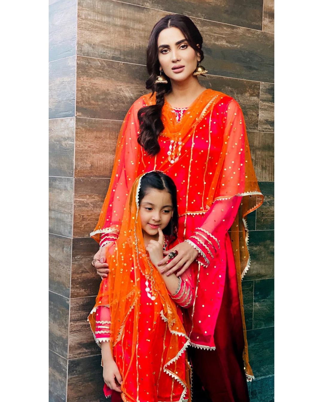 Actress Fiza Ali with her Cute Daughter Faraal - Adorable Pictures