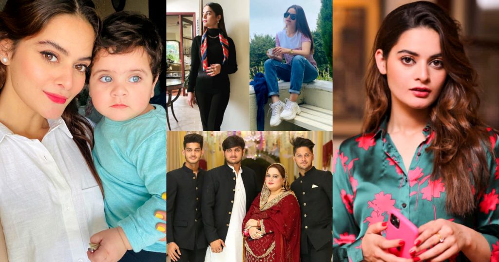 Minal Khan with her Family - Latest Pictures