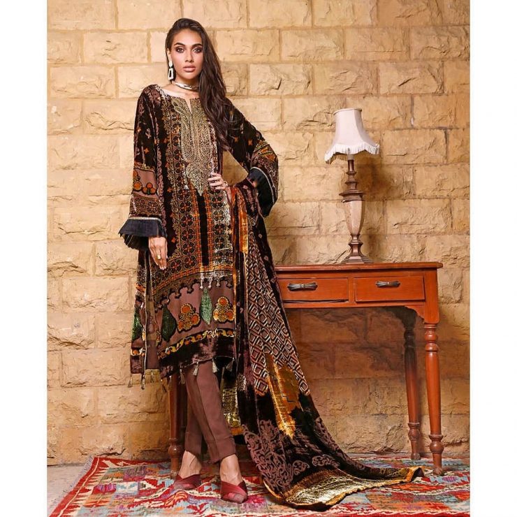 Gul Ahmed Winter Collection 2020 Pictures And Prices Reviewit.pk