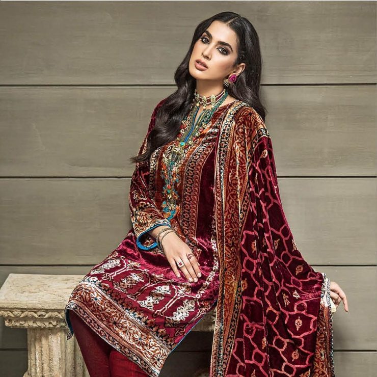 Gul Ahmed Winter Collection 2020 Pictures And Prices Reviewit.pk