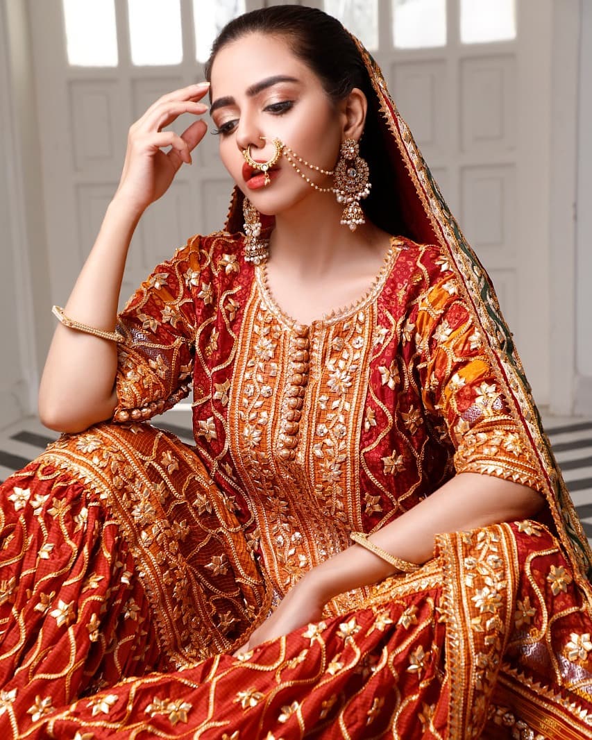 Actress Hina Ashfaq Latest Bridal Photoshoot