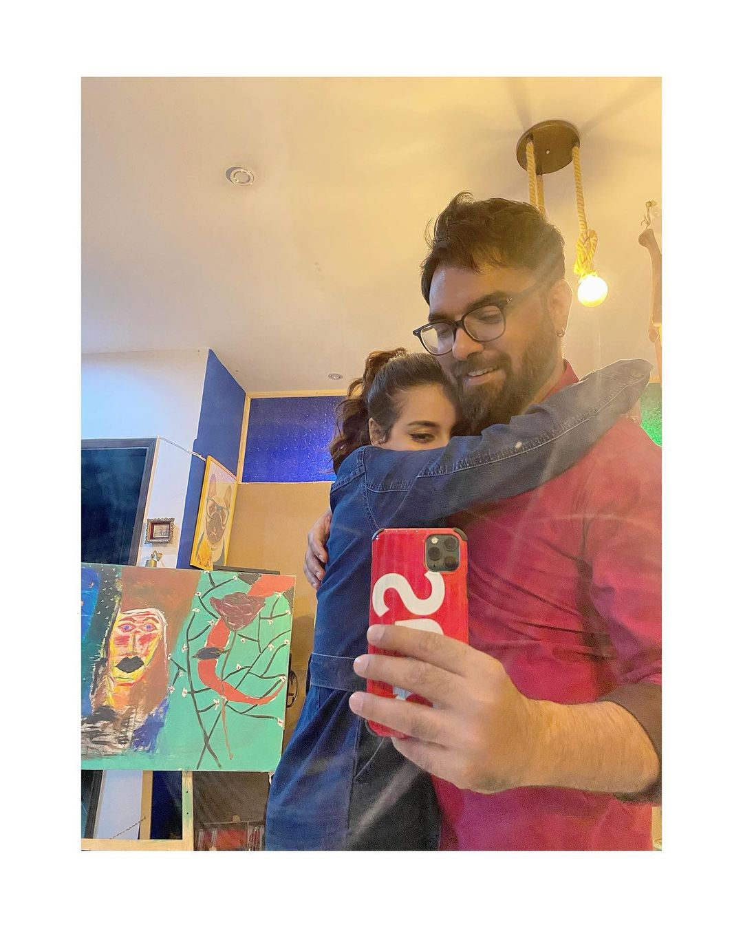 Iqra Aziz and Yasir Hussain Clicks from Birthday Dinner Date