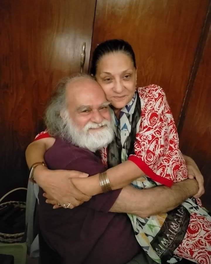 Beautiful Couple Manzar Sehbai And Samina Ahmed - Latest Pictures