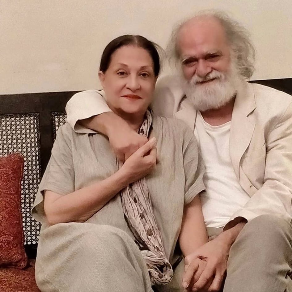 Beautiful Couple Manzar Sehbai And Samina Ahmed - Latest Pictures