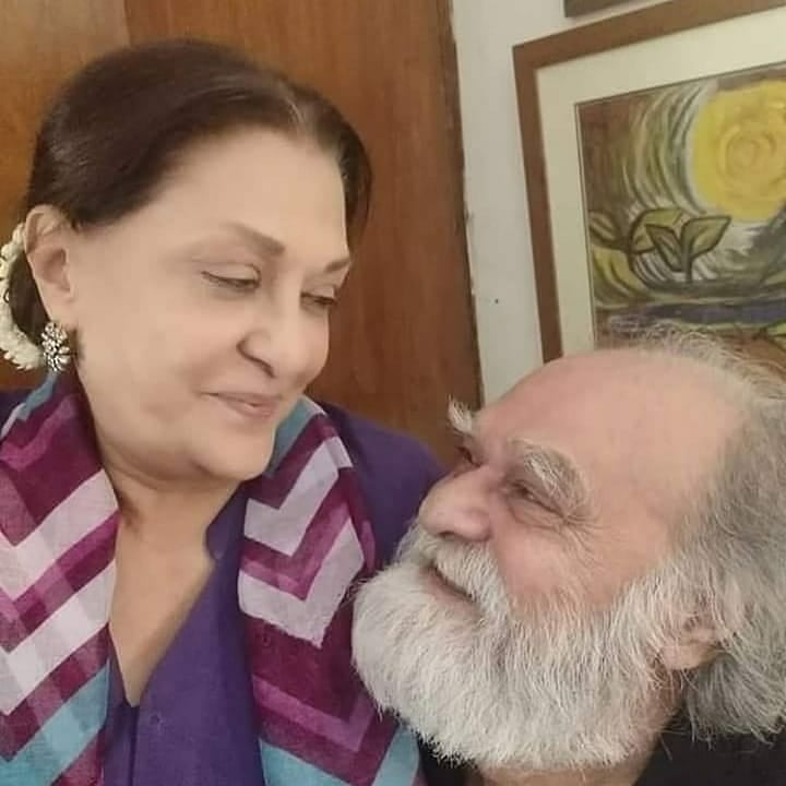 Beautiful Couple Manzar Sehbai And Samina Ahmed - Latest Pictures