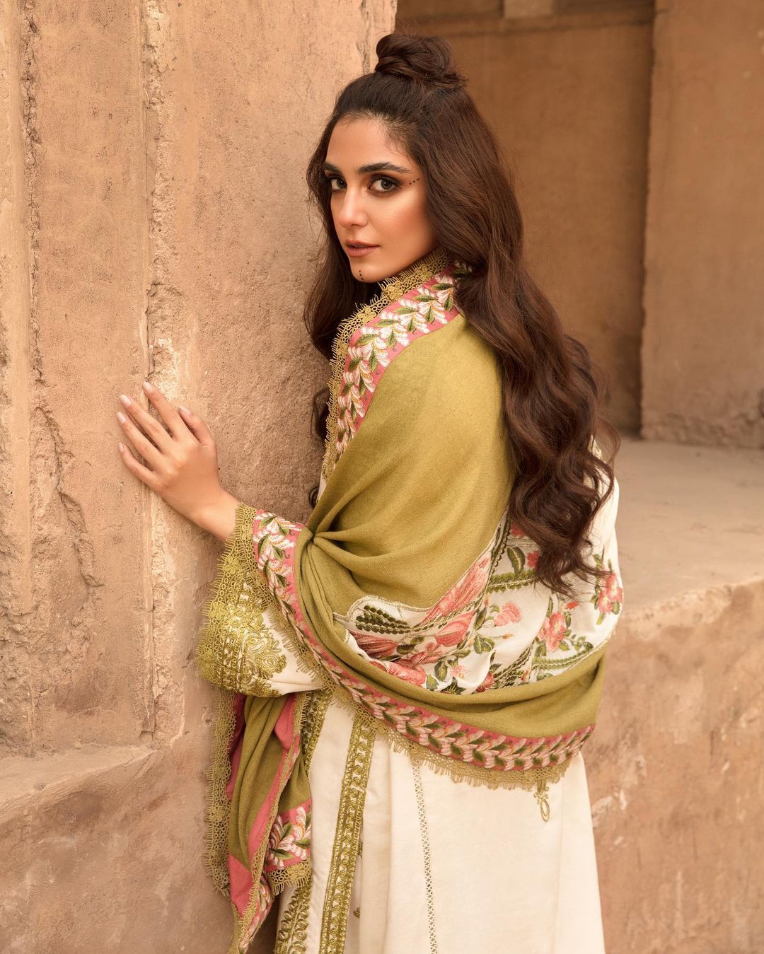 Crimson Winter Collection 2020 by Saira Shakira Featuring Maya Ali