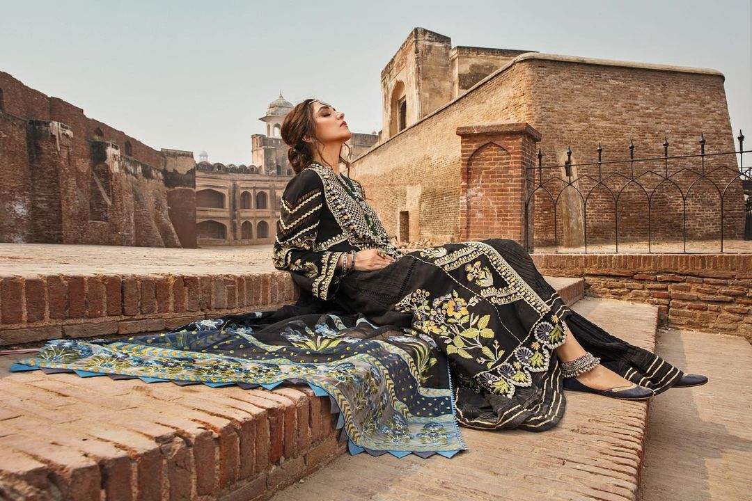 Crimson Winter Collection 2020 by Saira Shakira Featuring Maya Ali