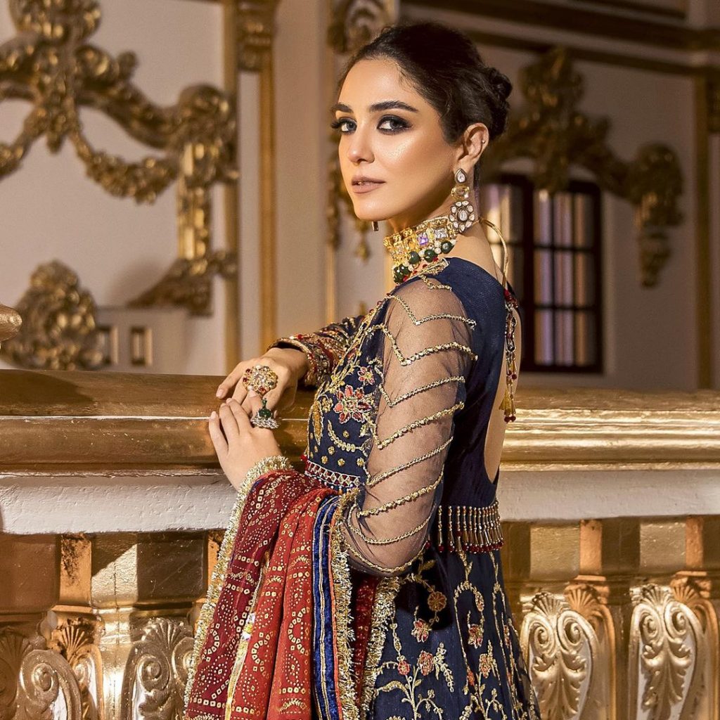 Maya Ali Looks Flawless In Noor Festive Collection