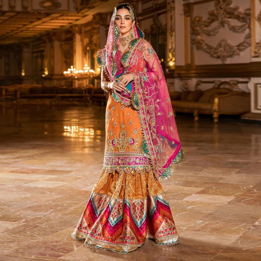 Maya Ali Looks Flawless In Noor Festive Collection