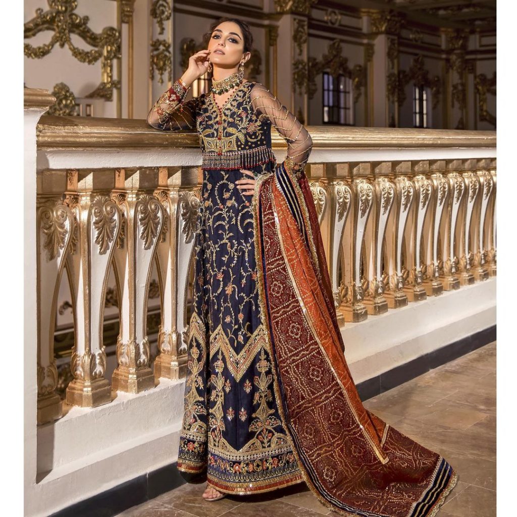 Maya Ali Looks Flawless In Noor Festive Collection