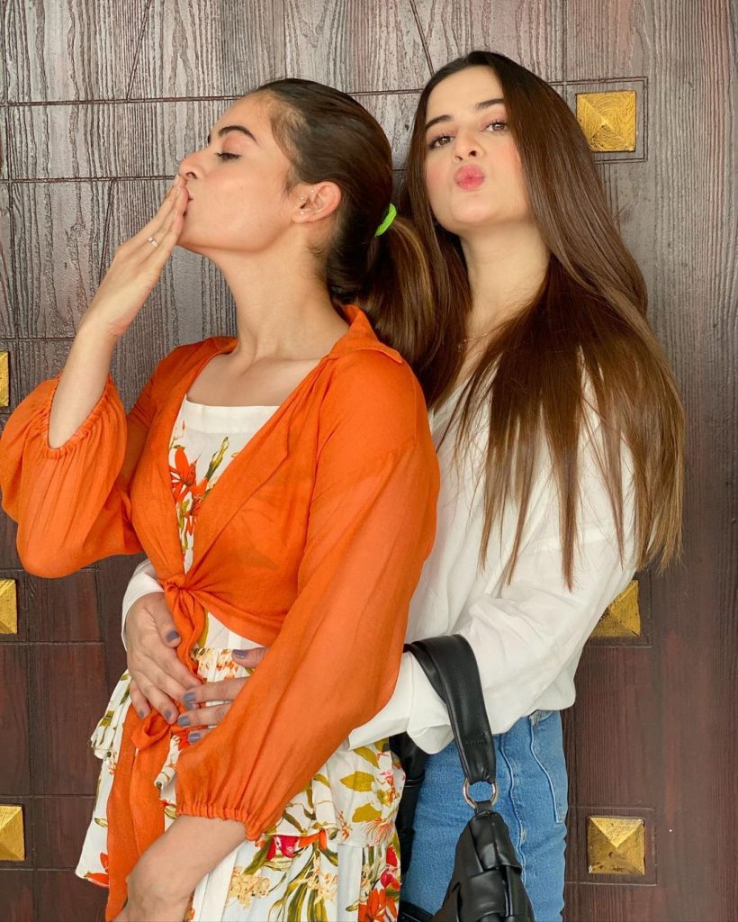 Minal Khan Shares Instagram Journey Of Her And Aiman Khan