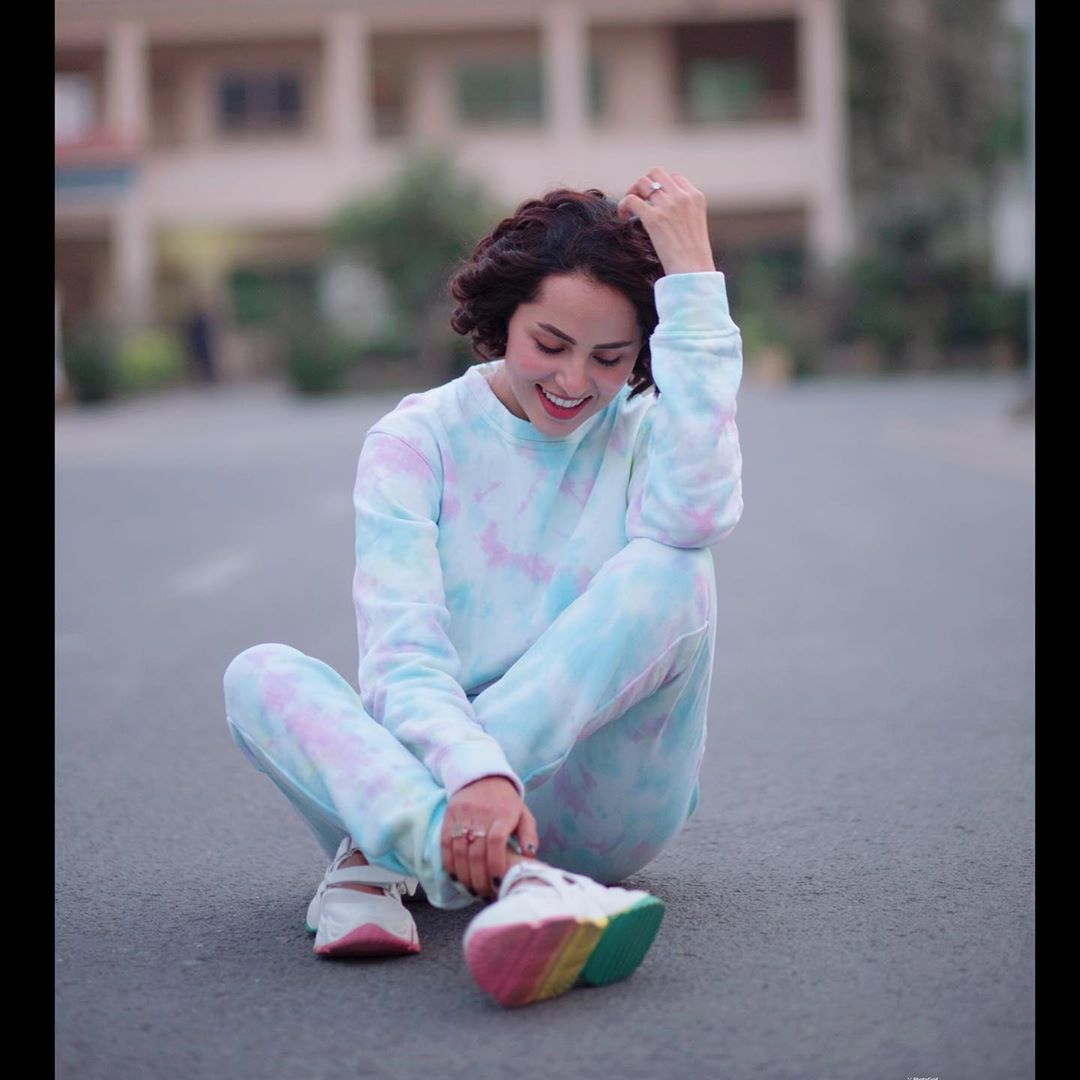 Nimra Khan in Colorful Western Clothes - Beautiful Pictures