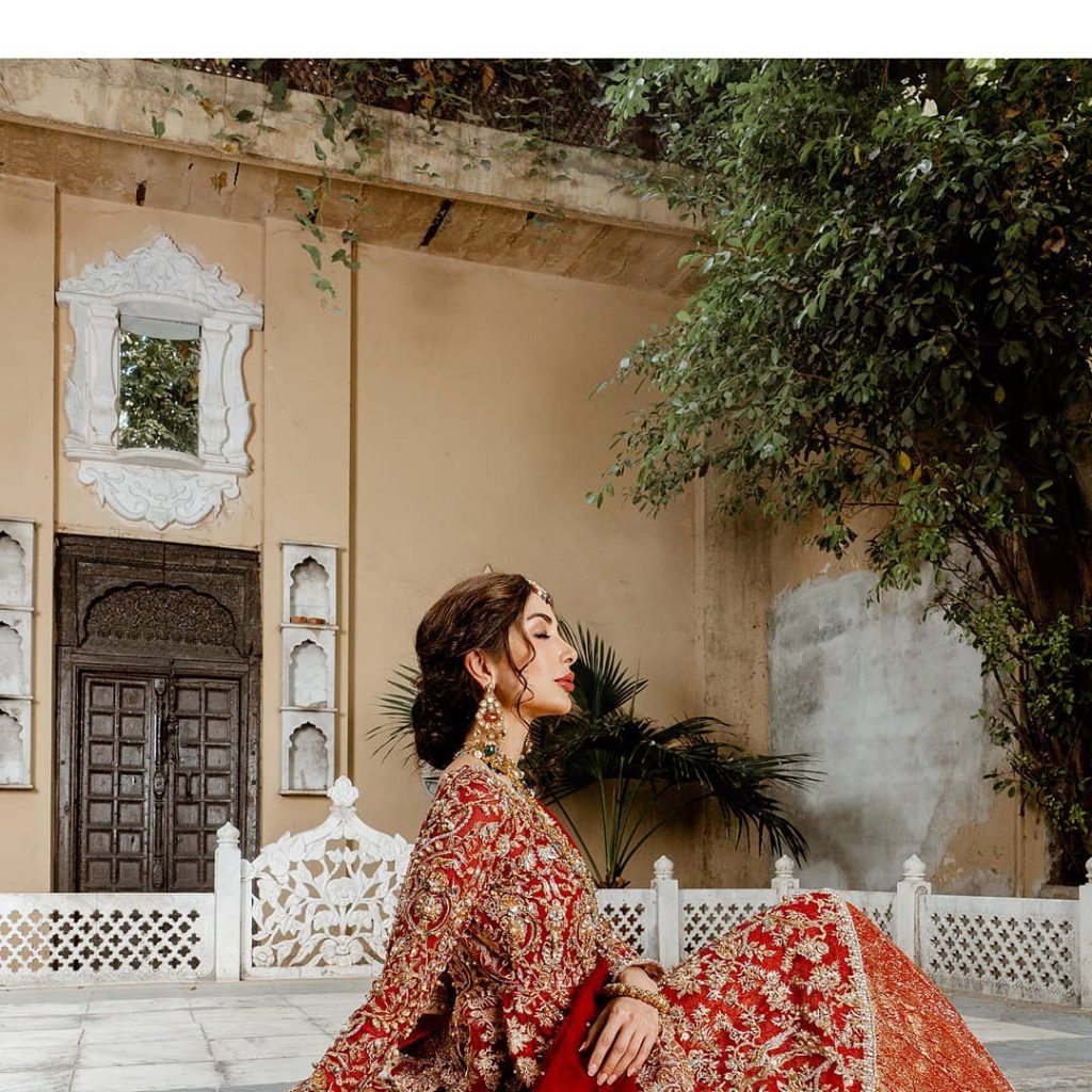 Sabeeka Imam Winning Hearts In Bridal Dresses By Kanwal Malik