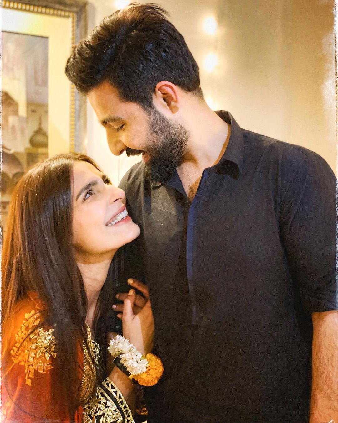 Beautiful Couple Sadia Ghaffar and Hassan Hayat Khan - Latest Photos