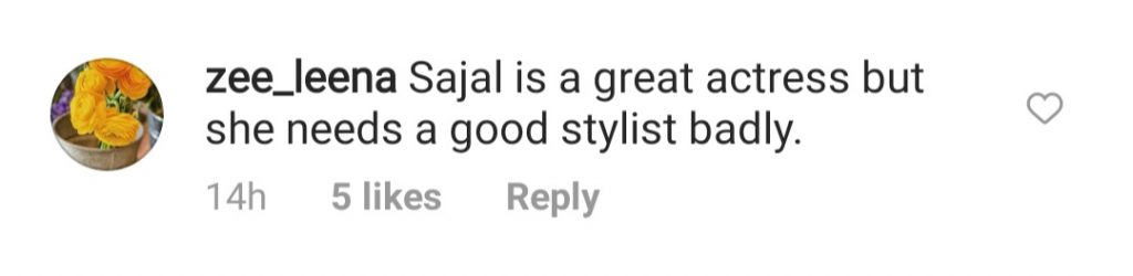 Sajal Aly Receiving Criticism For Her Dressing At DIAFA Awards