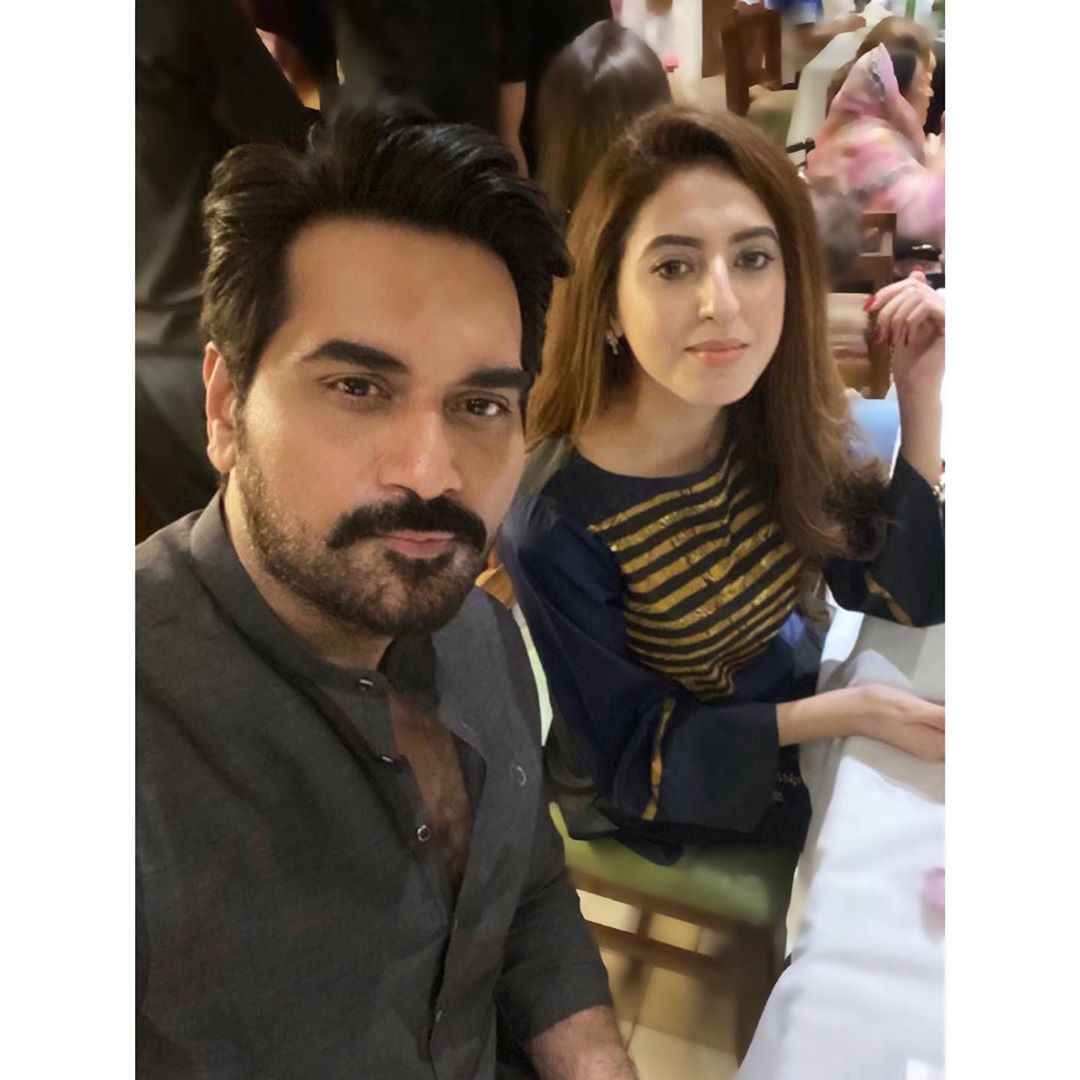 Actor Salman Saeed Celebrated his Birthday with his Wife Aleena