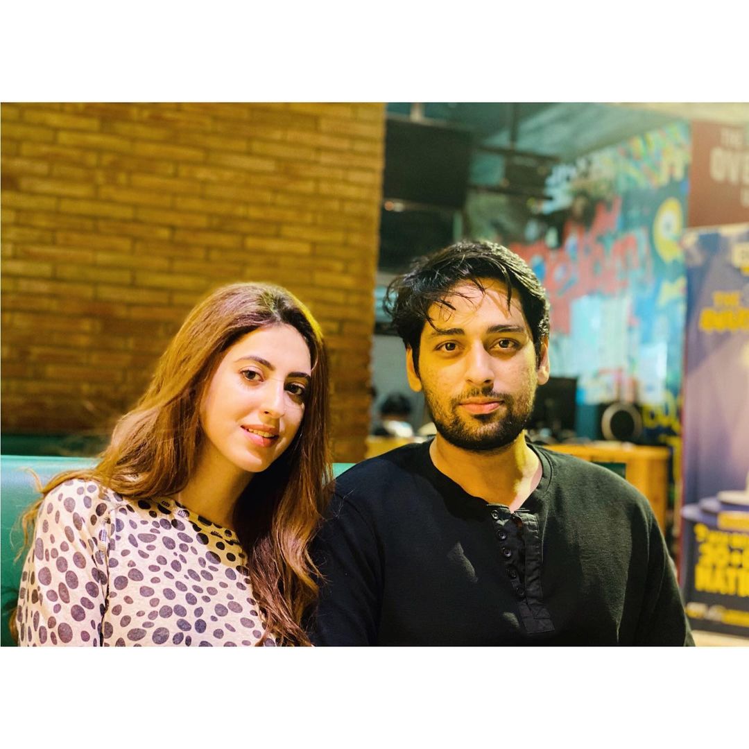 Salman Saeed with his Wife Aleena - Latest Pictures