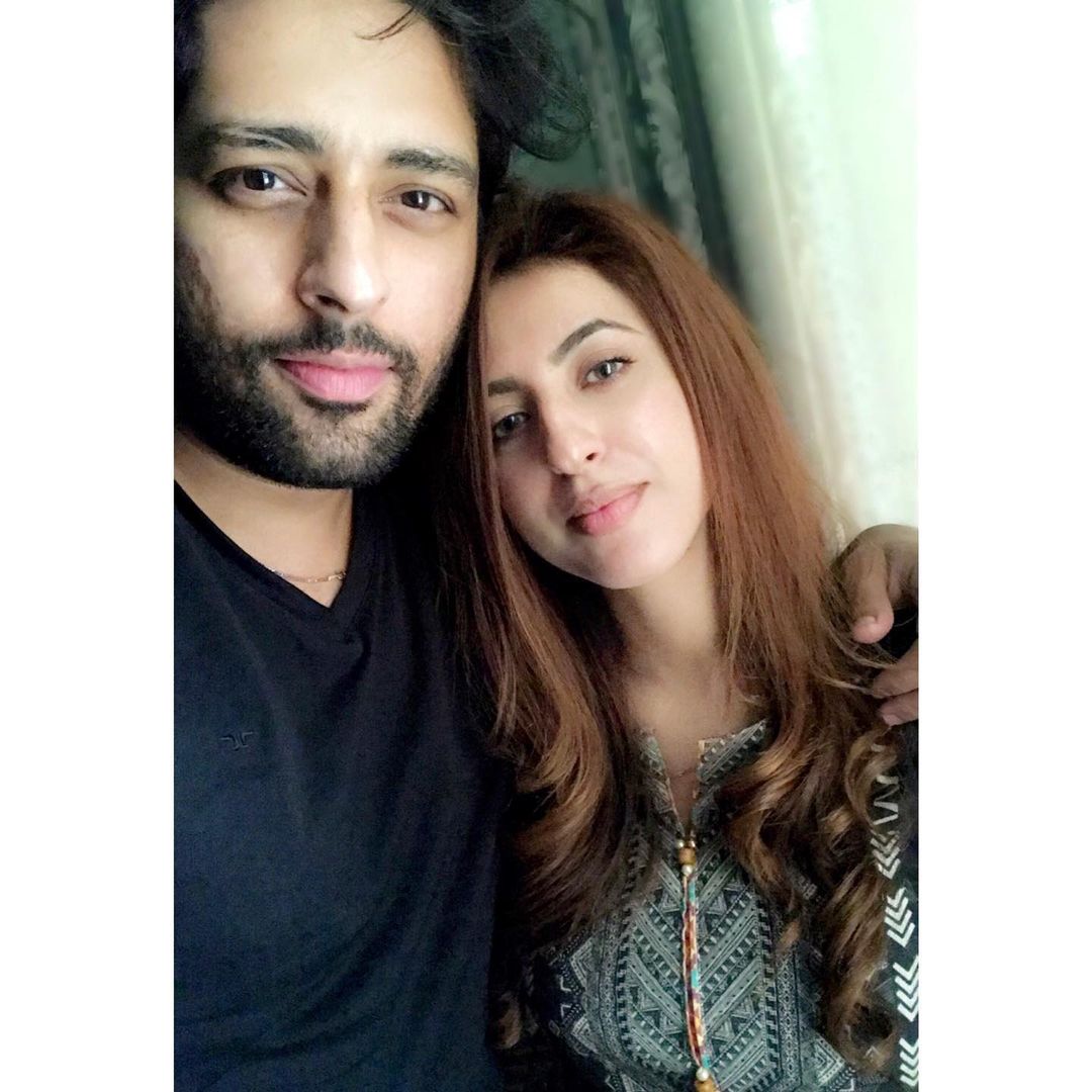 Salman Saeed with his Wife Aleena - Latest Pictures