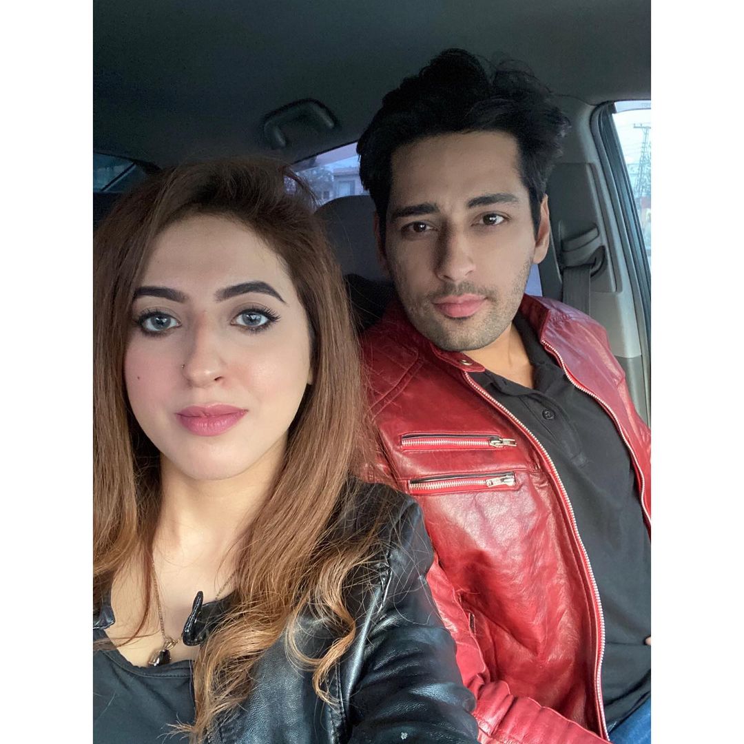 Salman Saeed with his Wife Aleena - Latest Pictures