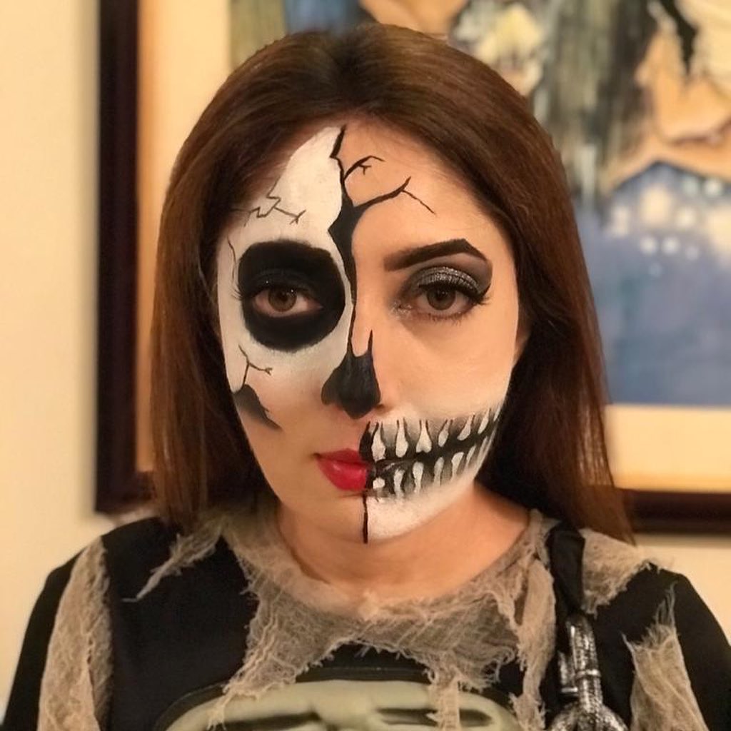 Sharmila Farooqi Halloween 2020 Makeover Pictures