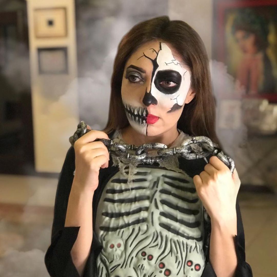 Sharmila Farooqi Halloween 2020 Makeover Pictures