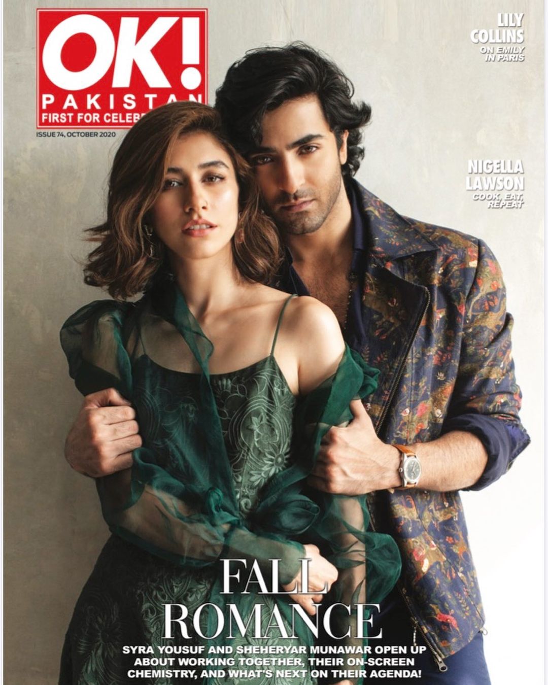 Sheheryar Munawar and Syra Yousuf Latest Photoshoot for OK Pakistan