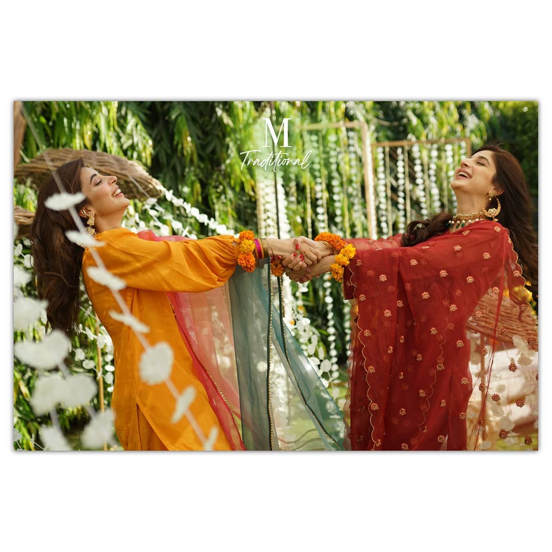 Urwa Hocane And Mawra Hocane Shoot For Their Brand Uxm Reviewit Pk