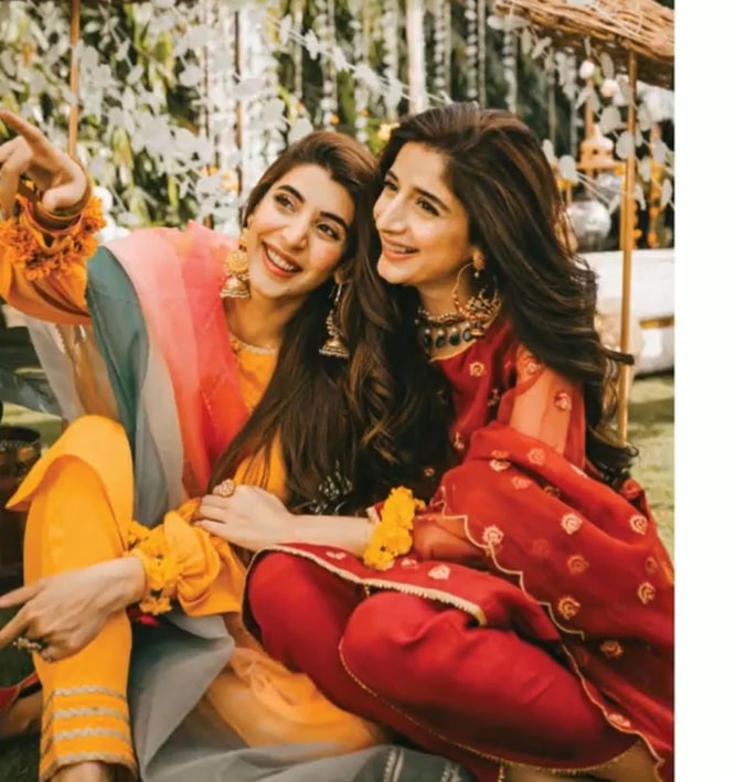 Urwa Hocane and Mawra Hocane Shoot for their Brand UXM