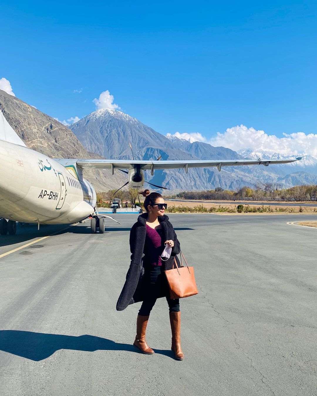 Waliya Najib With her Husband in Hunza - Beautiful Pictures